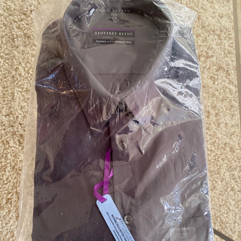 Granite Striped Mens Dress Shirt